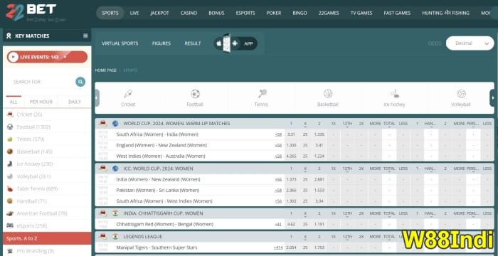 เว็บการพนันมวยที่ดีที่สุดสําหรับมือใหม่ ออนไลน์ x5betindi 22bet